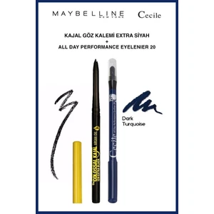 Maybelline New York Maybelline Argan Yağı Içeren Göz Kalemi Cecile All Day 20 Makyaj Seti