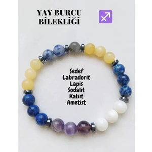 Yay Burcu Doğaltaş Unisex Bileklik Mudisaat