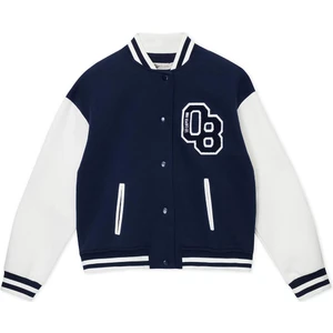 Lee Cooper Collages 1 Kadın Örme Ceket Lacivert