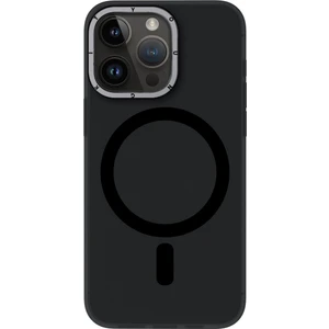 iPhone 14 Pro Uyumlu Kılıf Magsafe Şarj Özellikli Youngkit Hidden Sand Serisi Kapak Siyah