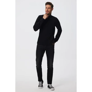 Lee Cooper Farrıs Erkek Patlı Sweatshırt Siyah