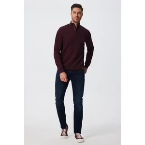 Lee Cooper Farrıs Erkek Patlı Sweatshırt Mürdüm