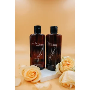 The Touch By Seda Altın Şampuan ve Saç Kremi Seti Biotin Keratin Kolajen Onarıcı Nemlendirici 2x350 ml