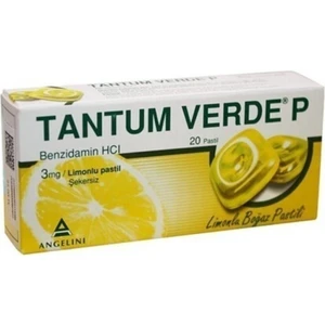 Verde P Limonlu 20 Pastil