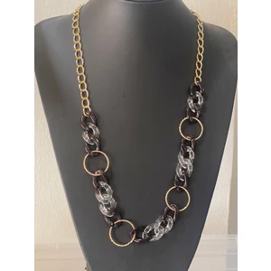 Gönülden Tasarım El Yapımı Taşlı Halka Renkli Kolye Bujiteri Kolye