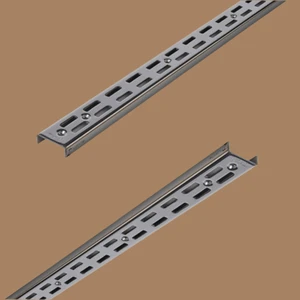 Gri Dekor 4 Adet Siyah Konik Dikme, 4X200 cm Çift Delikli Askı Demiri, Ayakkabı, Giyim Mağaza Dekorasyon Aracı