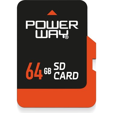 Powerway 64 GB Hafıza Kartı Adaptör Dahil Fiyatı