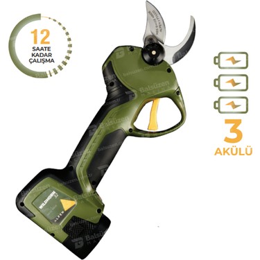 Alpen Wildhorn 32 Sensörlü 3 Akülü Budama Makası 32 mm Fiyatı