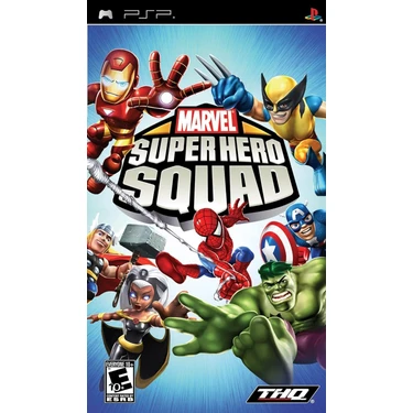 Pop Konsol Marvel Super Hero Squad Psp Oyun Psp Umd