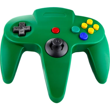 Jingyi N64 Oyunları Için Retro USB Denetleyicisi, N64 Klasik USB Denetleyicisi Gamepad Joystick,