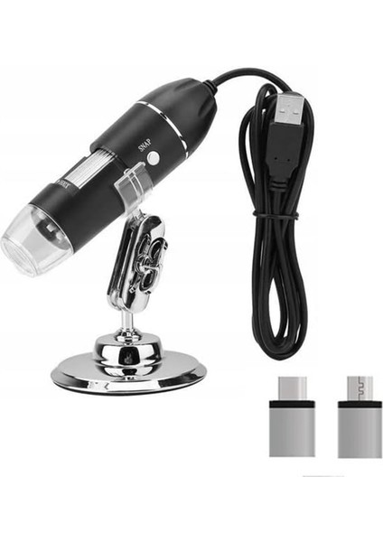 Type-C Micro Otgli 1000X Dijital Mikroskop USB Hd Cmos 8 Led Digital Microscobe AL4076 fiyatları