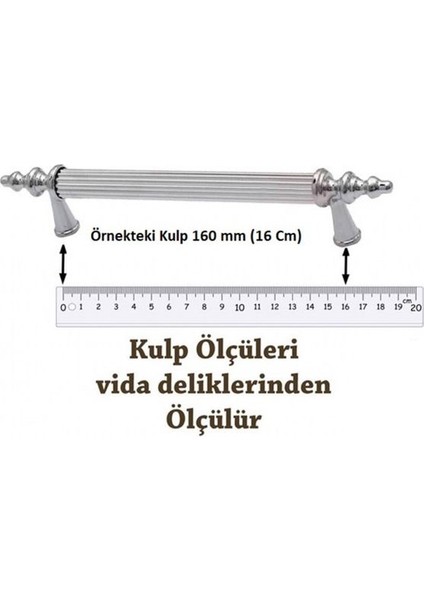 128 mm Yeni Şahin Metal Kulp Mat Siyah Mobilya Dolap Kapak Çekmece Kulpu