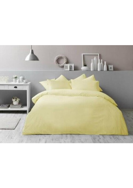 Sedali Home Set - Sarı Renk Battal Boy Nevresim Seti