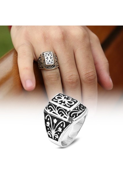 Lisanslı 925 Ayar Gümüş Kurtlar Vadisi Yüzüğü fiyatları