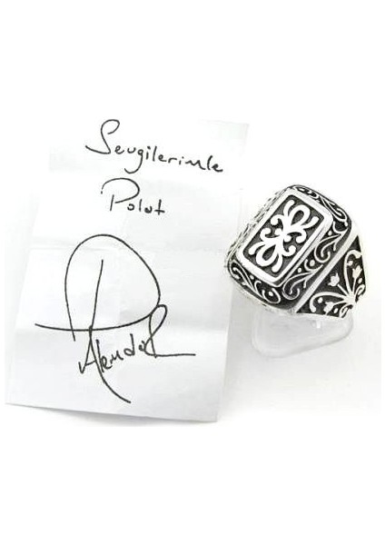 Lisanslı 925 Ayar Gümüş Kurtlar Vadisi Yüzüğü fırsatları