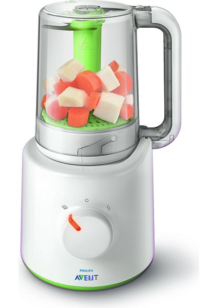 SCF870/20 Buharlı Pişirici ve Blender (Yeşil)