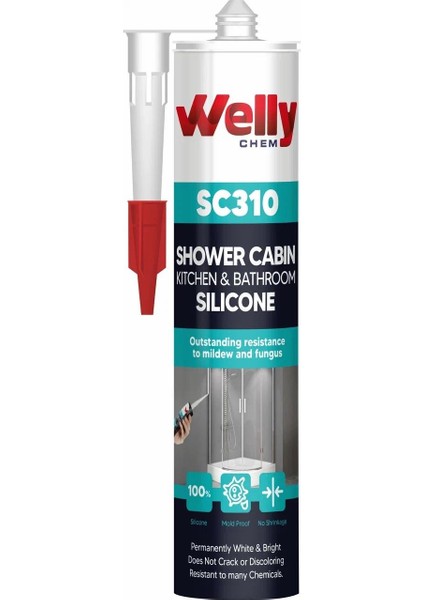 SC310 Duşakabin Silikonu 280ML Şeffaf