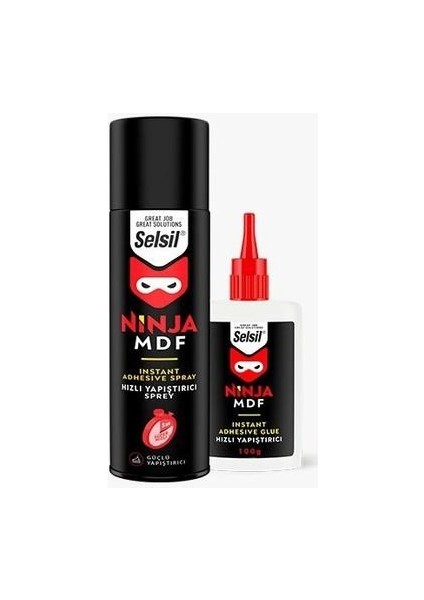 Selsil Ninja Hızlı Yapıştırıcı 400ML+100GR