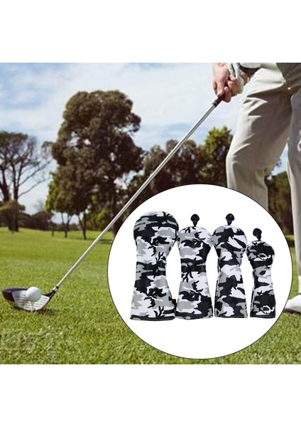 3/4 Su Geçirmez Pu Golf Fairway Guard 4pcs 3 5 Ut (Yurt Dışından) fırsatları