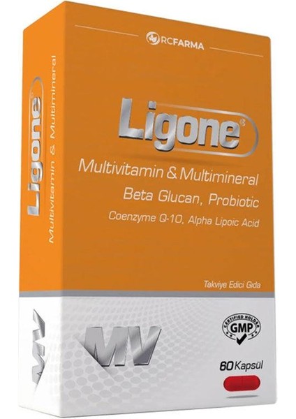 Ligone Beta Glucan Multivitamin 60 Kapsül