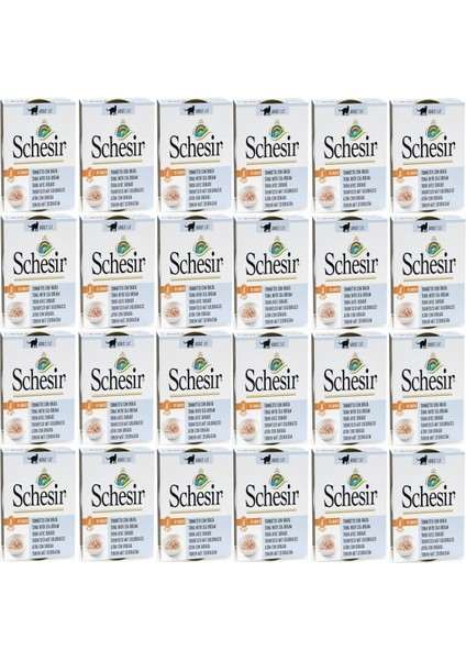 Soslu Ton Balıklı Çipuralı Kedi Konservesi 70 Gr*24 Adet