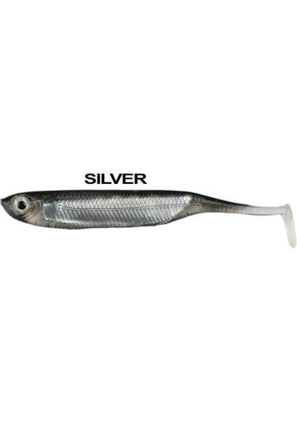 Real Fish 8cm Silikon Yem (5 Adet) Lemon