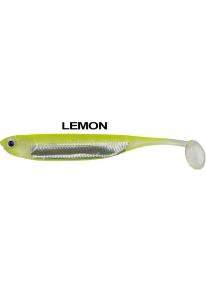 Real Fish 8cm Silikon Yem (5 Adet) Lemon