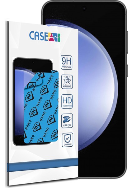 Caseart Samsung Galaxy S23 Fe Nano Ekran Koruyucu Kırılmaz Esnek Cam