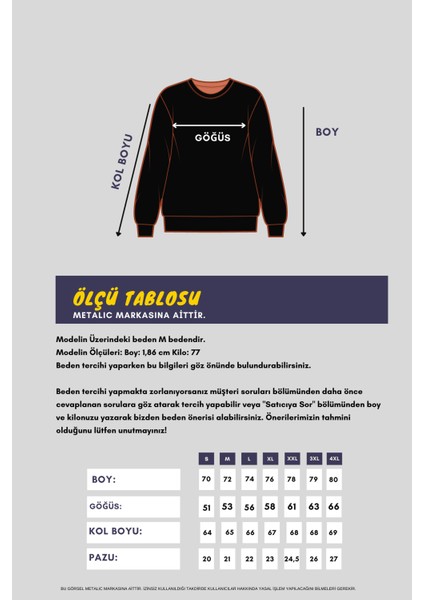 Kırmızı Kadın Pamuklu Oversize Basic Bisiklet Yaka Sweatshirt
