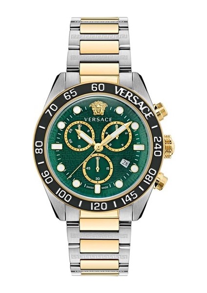 VRSCVE6K00423 43 mm Altın Rengi / Metalik Gri Çelik Erkek Saat