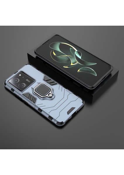 Xiaomi 13T Pro-Drop Anti-Drop Arka Kapak Halka Tutucusu Kickstand Pc+Tpu Telefon Kılıfı (Yurt Dışından) fırsatları