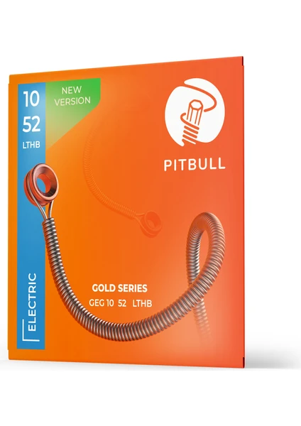 Pitbull Strings Gold Series Geg 10-52 Lthb Takım Tel Elektro Gitar Teli