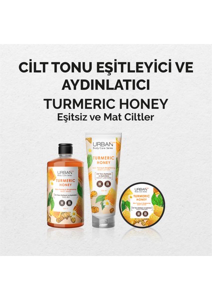 Turmeric Honey Cilt Tonu Esitleyici ve Aydınlatıcı Vücut Losyonu 200 Ml-Vegan