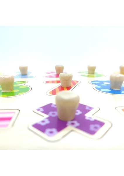 Rakamlar ahşap Puzzle modelleri