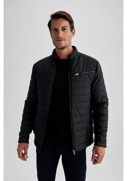 X4014AZ/BK27 Defacto Erkek Deri Mont Black