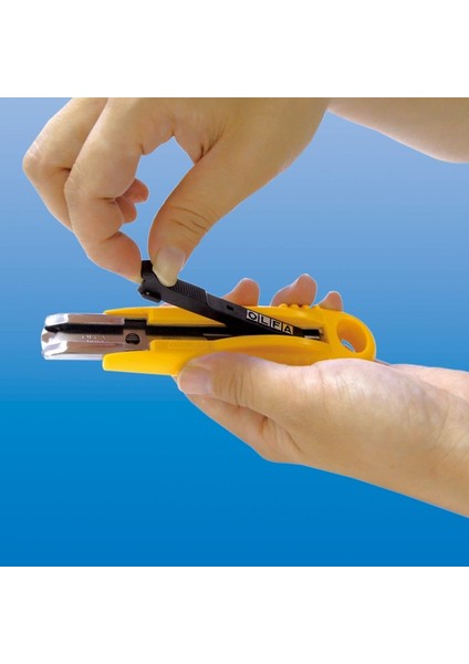 : Otomatik Kapanabilen Emniyetli Maket Bıçağı : 19 mm modelleri