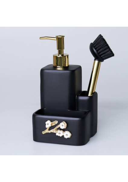 Aqua Fırçalı Sıvılı Süngerlik Siyah