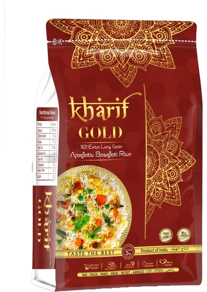 Khalif Gold Basmati Uzun Hint Pirinci 2kg