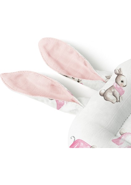 Müslin Bebek Emzirme Yastığı – Bébé Lapin Rose