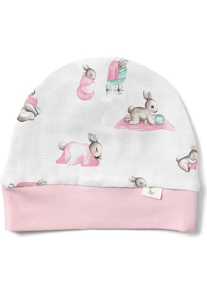 Müslin Bere – Bébé Lapin Rose