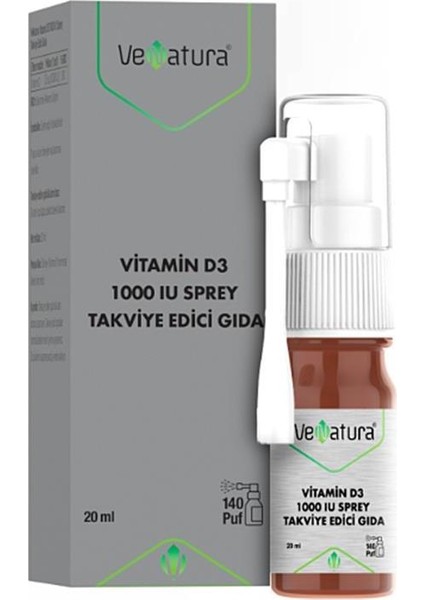 Vitamin D3 1000 Iu Sprey