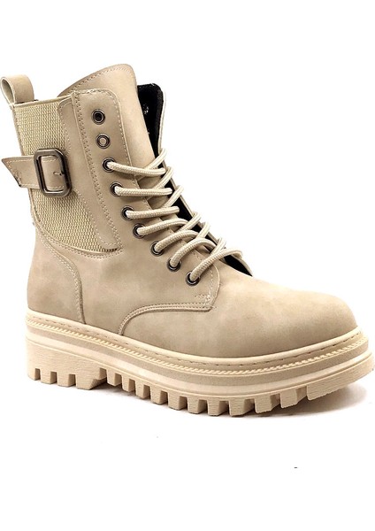 Mht 917 Krem Tokalı Zümrüt Kadın Bot fiyatları