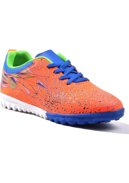 Messi Turuncu Erkek Çocuk Bağcıklı Halısaha Ayakkabısı fiyatları