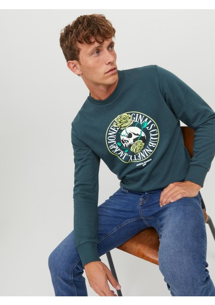 Jorboney Erkek Yeşil Sweatshirt 12244220-Magicalforest modelleri