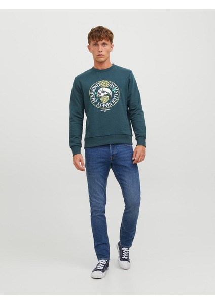Jorboney Erkek Yeşil Sweatshirt 12244220-Magicalforest fırsatları
