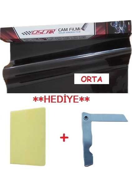 Cam Filmi Ev-Ofis-Araç Için 50 cm x 6 M