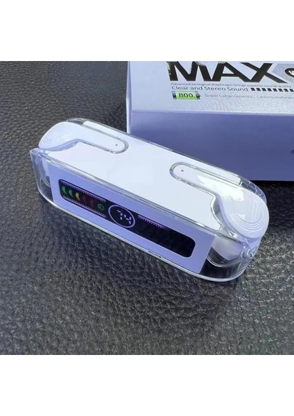 M12 Max Tws Kulaklık Bluetooth Gerçek Kablosuz Mikrofonlu Kulaklık Spor Kulaklık Şarj Kutusu ile Güç Ekran Kulakiçi (Yurt Dışından)