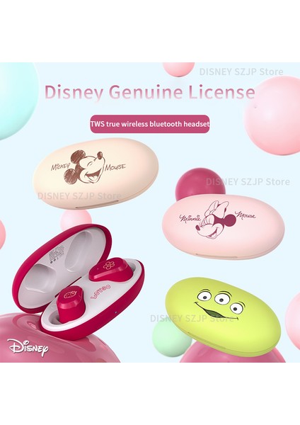 Disney DN02 Çakıl Şekli Taşınabilir Kulaklık Hıfı Ses Mini Kablosuz Bluetooth Kulaklık Dokunmatik Kontrol Düşük Gecikme Noel Hediyesi (Yurt Dışından) fiyatları