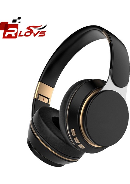 Kablosuz Kulaklıklar Bluetooth 5.0 Kulaklık Katlanabilir Kulaklık Hifi 9d Bas Stereo Kulaklık Spor Mikrofonlu Kulaklık (Yurt Dışından)
