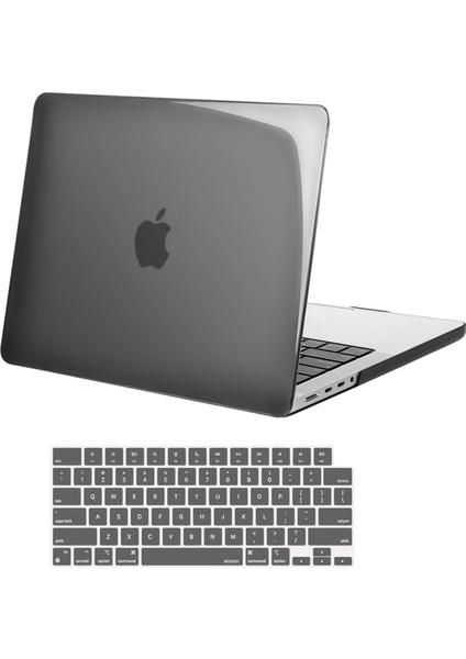 MacBook Pro 14 Inç Kılıf ile Uyumlu 2023 2022 2021 Sürüm M2 A2779 A2442 M1 Pro/max Çip, Liquid Retina Xdr Ekran Dokunmatik Kimlik, Plastik Sert Kılıf ve Klavye (Yurt Dışından)